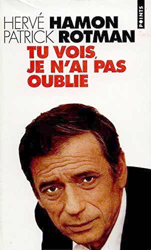 Book cover: Tu vois, je n'ai pas oublié