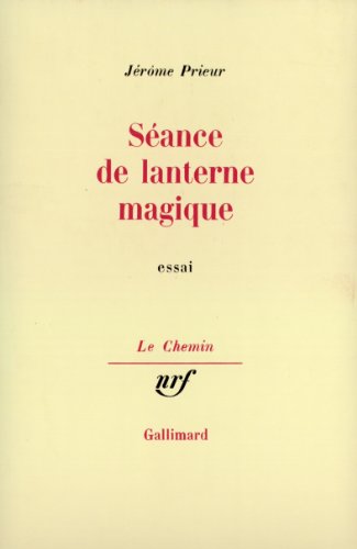 Couverture du livre : Séance de lanterne magique