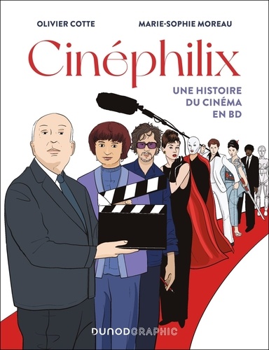 Couverture du livre : Cinéphilix - Une histoire du cinéma en BD