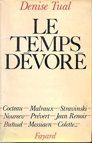 Book cover: Le Temps dévoré