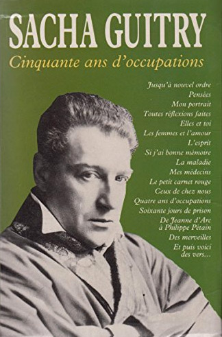 Book cover: Cinquante ans d'occupations