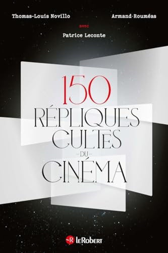 Book cover: 150 répliques cultes du cinéma