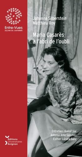 Book cover: Maria Casarès à l'abri de l'oubli