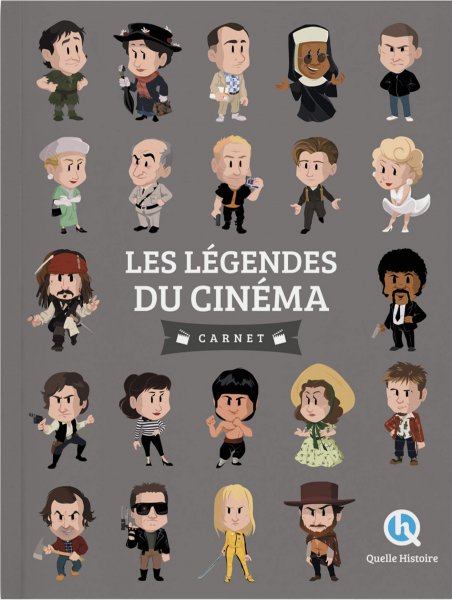 Couverture du livre : Les légendes du cinéma