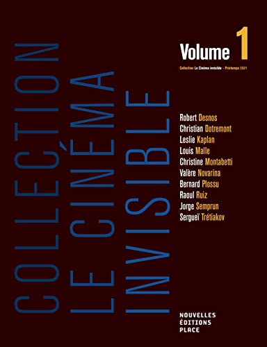 Book cover: Le cinéma invisible - volume 1