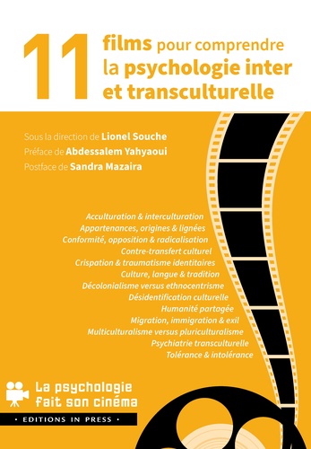 Book cover: 11 films pour comprendre la psychologie inter et transculturelle