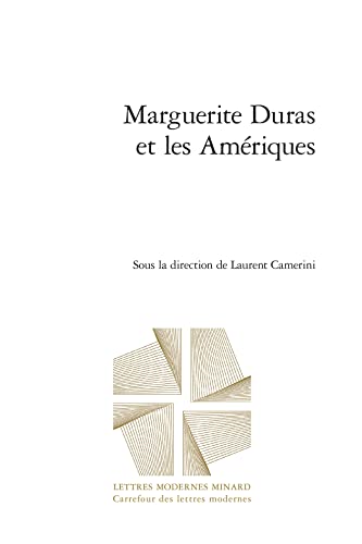 Couverture du livre : Marguerite Duras et les Amériques