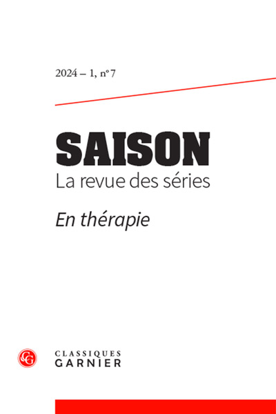 Couverture du livre : Saison - La revue des séries n° 7 - En thérapie