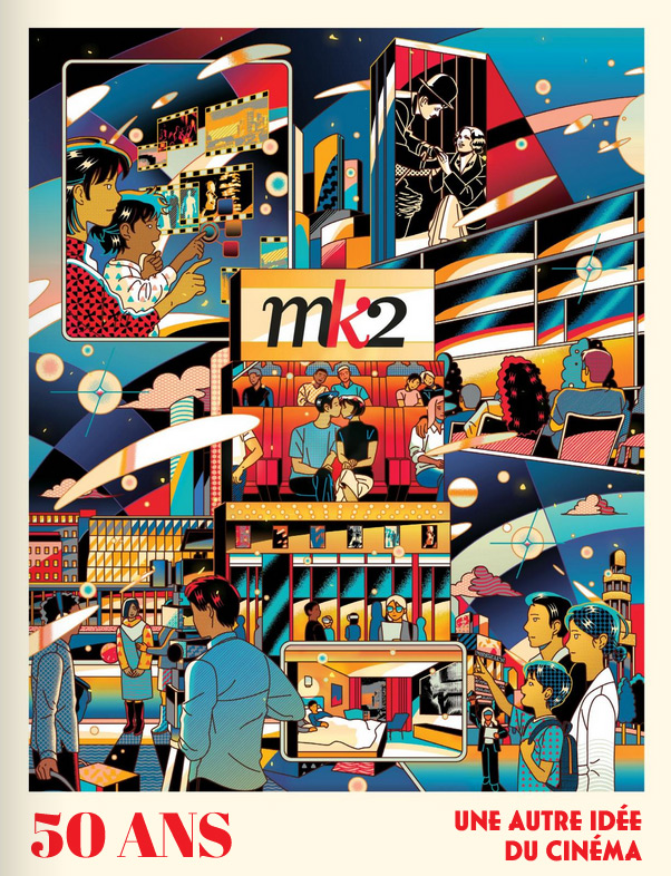 Couverture du livre : MK2 - 50 ans - une autre idée du cinéma