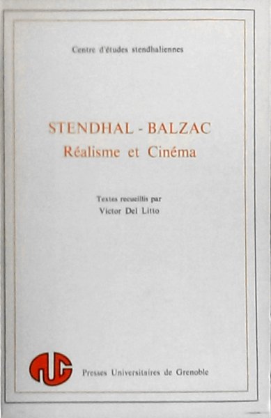 Book cover: Stendhal-Balzac - Réalisme et cinéma