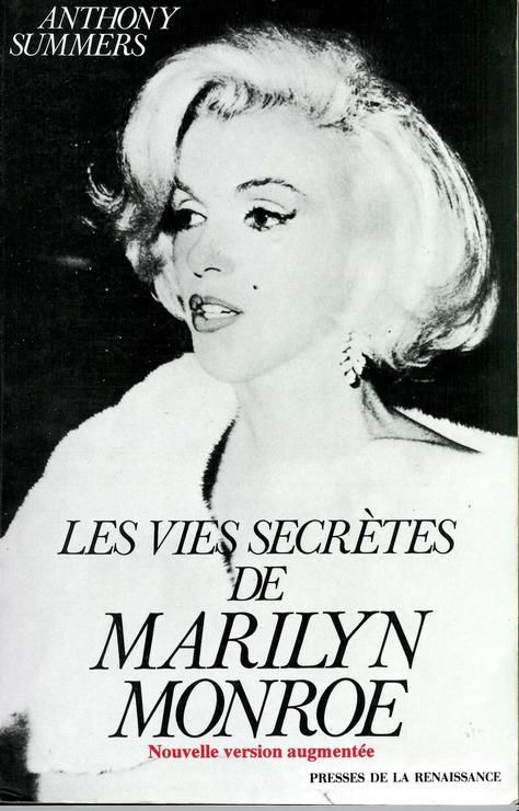 Book cover: Les vies secrètes de Marilyn Monroe