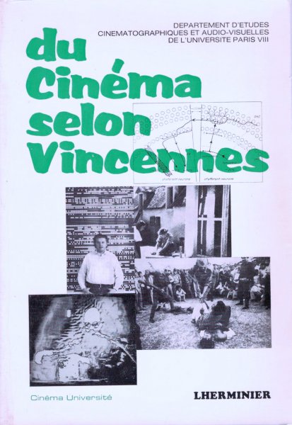 Book cover: Du cinéma selon Vincennes