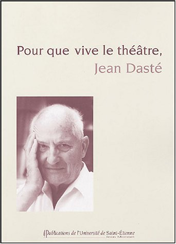 Couverture du livre : Pour que vive le théâtre