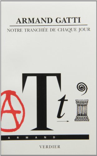 Book cover: Notre tranchée de chaque jour