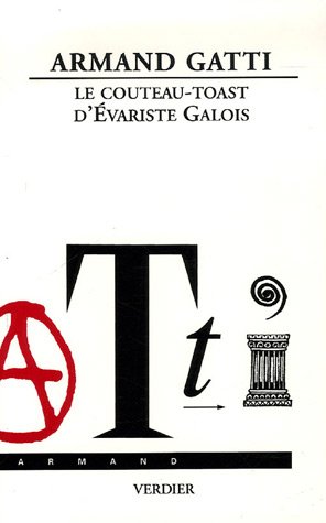 Book cover: Le Couteau-toast d'Évariste Galois