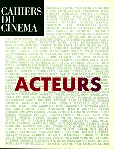 Book cover: Acteurs