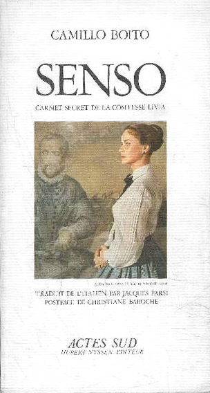 Book cover: Senso - carnet secret de la Comtesse Livia