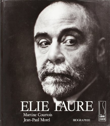 Book cover: Elie Faure - biographie