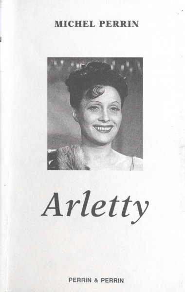 Book cover: Arletty