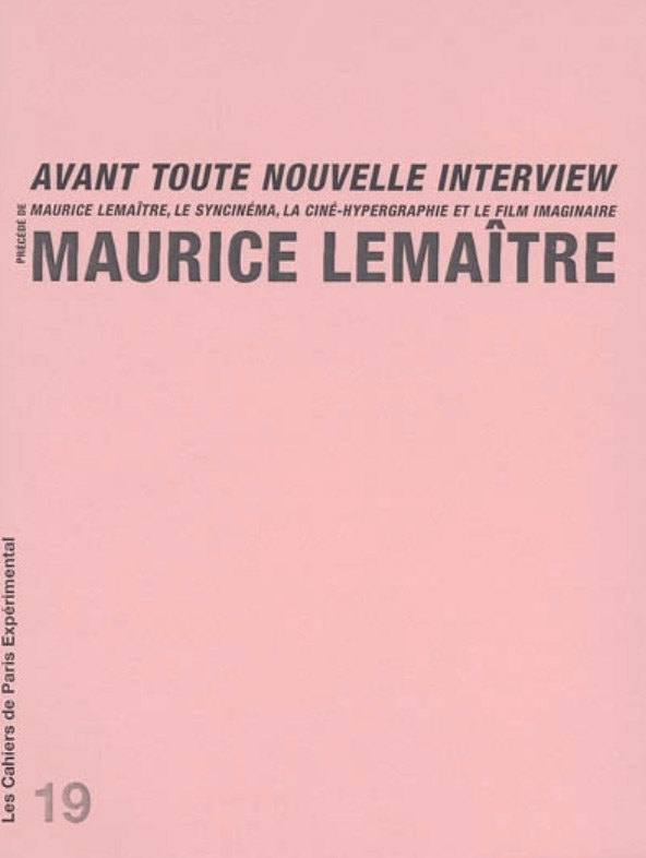 Couverture du livre : Avant toute nouvelle interview