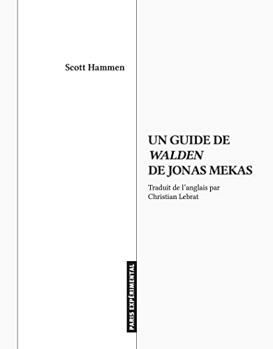 Book cover: Un guide de Walden de Jonas Mekas