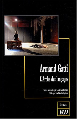 Book cover: Armand Gatti - L'arche des langages