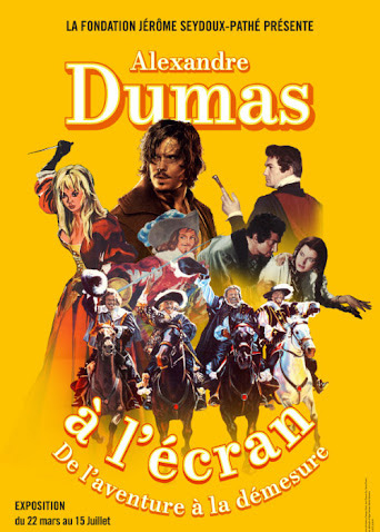 Book cover: Alexandre Dumas à l'écran - de l'aventure à la démesure