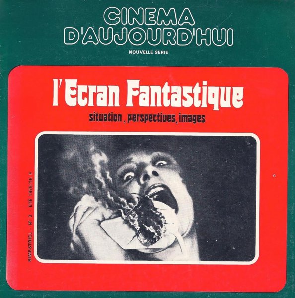 Book cover: L'Ecran fantastique - situation, perspectives, images