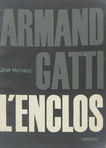 Book cover: Armand Gatti - L'Enclos