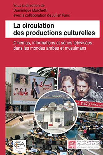 Book cover: La circulation des productions culturelles - Cinémas, informations et séries télévisées dans les mondes arabes et musulmans