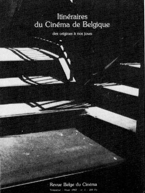 Book cover: Itinéraires du cinéma de Belgique - des origines à nos jours