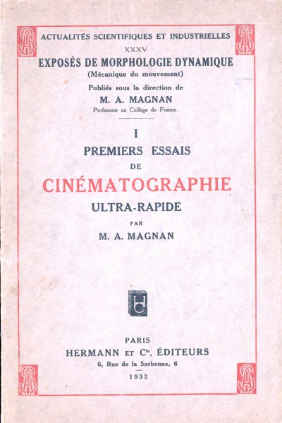 Book cover: Premiers essais de cinématographie ultra-rapide