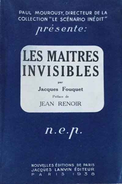 Book cover: Les Maîtres invisibles