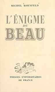 Book cover: L'énigme du beau