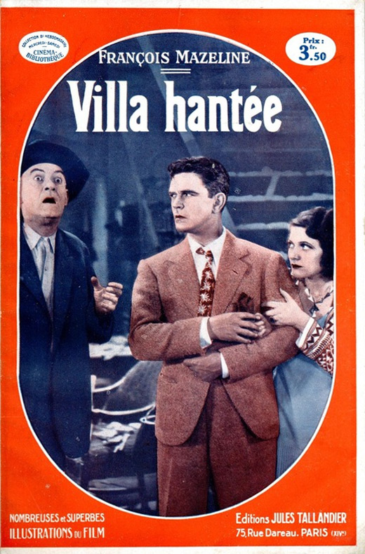 Book cover: Villa hantée