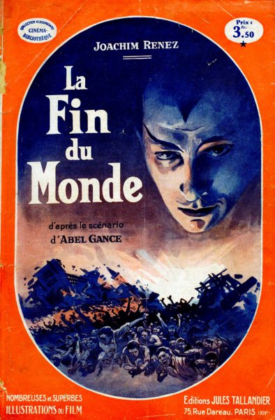 Book cover: La Fin du monde