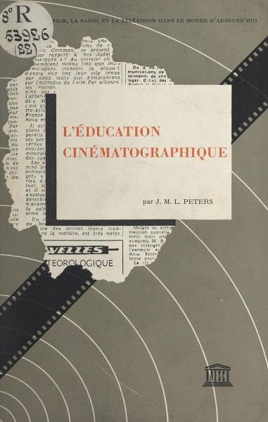 Couverture du livre : L'Éducation cinématographique