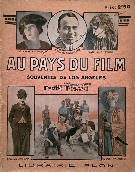 Book cover: Au pays du film - souvenirs de Los Angeles