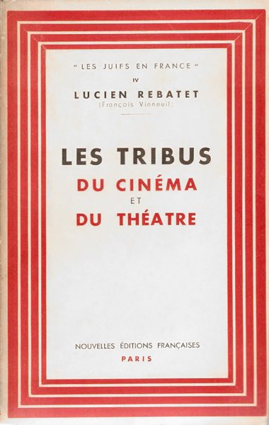 Book cover: Les Tribus du cinéma et du théâtre