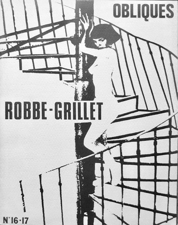 Book cover: Robbe-Grillet