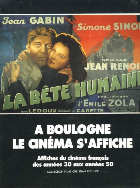 Book cover: A Boulogne le cinéma s'affiche