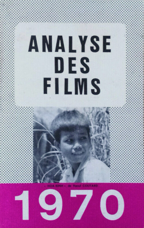 Book cover: Analyse des films 1970 - saison 1969