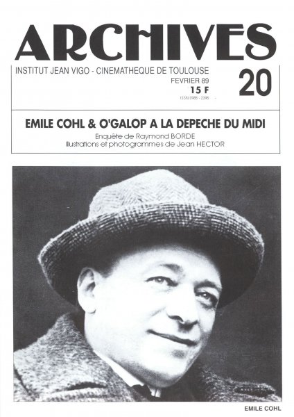 Book cover: Emile Cohl et O'Galop à la Dépêche du Midi