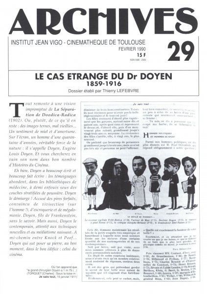 Couverture du livre : L'étrange cas du Docteur Doyen