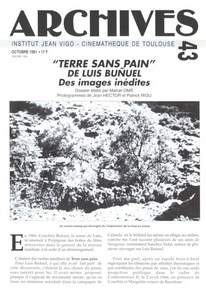 Couverture du livre : Terre sans pain de Luis Buñuel - des images inédites