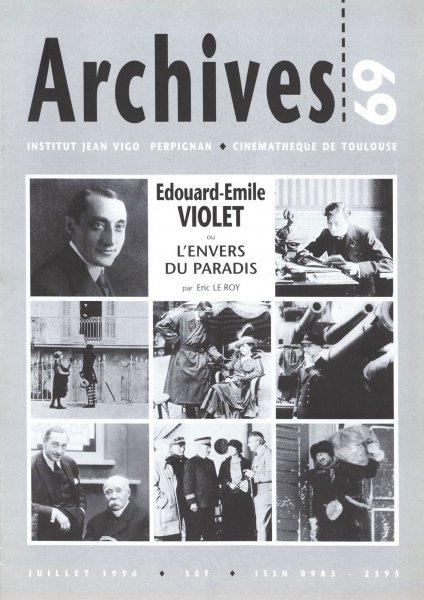 Book cover: Edouard-Emile Violet - ou l'envers du paradis