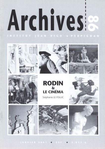 Book cover: Rodin et le cinéma