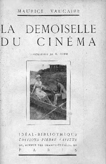 Book cover: La Demoiselle du cinéma