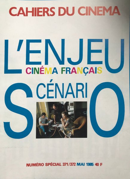 Book cover: L'Enjeu Scénario cinéma français