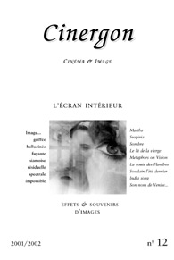 Book cover: L'Écran intérieur